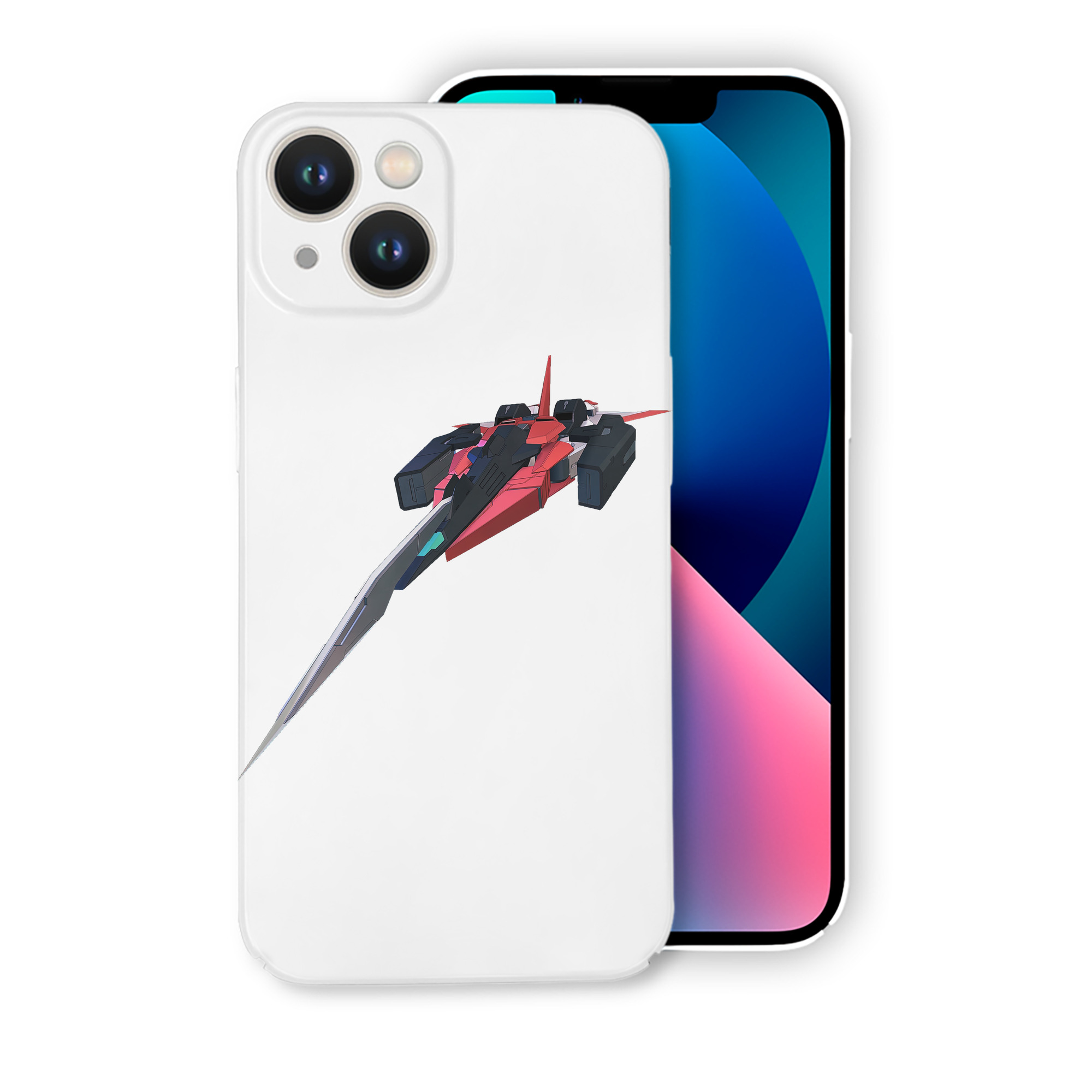 （画像用） 機動戦士ガンダム Mobile Suit Gundam 【iPhone 14シリーズ対応】ハードケース